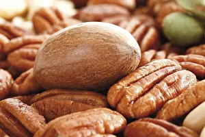 Full Frame Food Prints: Pecans and mixed nuts, full format
