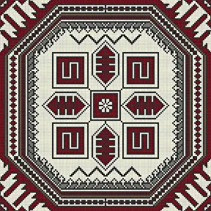 Geometric Pattern Illustration Prints: Persian seamless pattern, vector template design