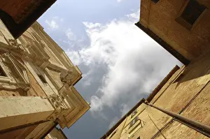 Unesco World Heritage Site Siena Prints: Perspective in Siena