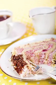 Bakery Products Photo Prints: Piece of cake roll