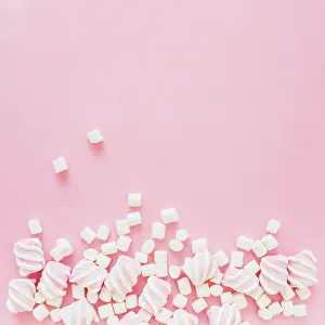 Unhealthy Dinner Options Prints: Pile marshmallows