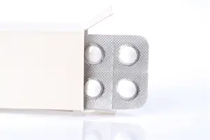 Medical Care System Prints: Pills in neutral packaging