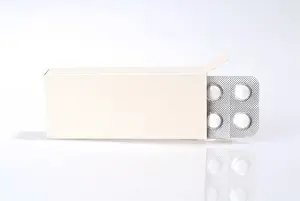 Medication Packaging Prints: Pills in neutral packaging
