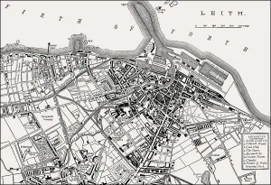 Plan of Leith Print, 1883