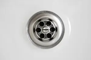 No People In The Background Image Prints: Plughole
