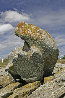 Orange Rock Formations Prints: Pointe de Trevignon