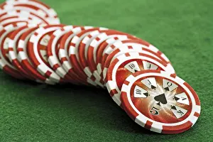 Poker Chips Prints: Poker chips