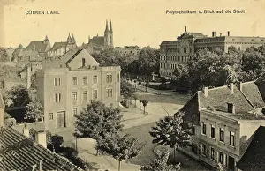 Historical Germany Image Prints: Polytechnic in Kothen (Anhalt)