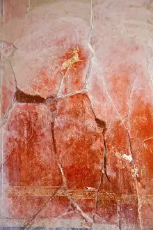 Archeological Excavation Site Italy Prints: Detail of Pompeii site