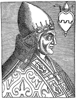Historical Popes Prints: Pope Gregory X or Gregorius X; c
