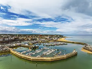Drone Photography UK Prints: Port of Ramsgate from a drone, Ramsgate
