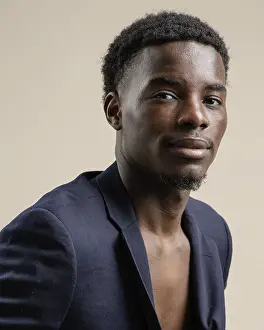 Self Confident Male Prints: Portrait young man posing 10