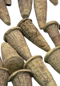 Cuneiform Script Prints: Cuneiform script is one of the earliest known forms of written expression