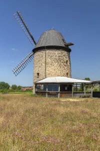 Abandoned Windmill Germany Prints: Devil's Mill of Warnstedt