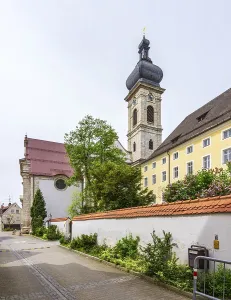 Abandoned Monastery Complex Europe Prints: Konviktskirche Ehingen, Ehingen an der Donau