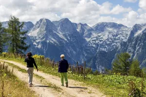 Upper Austria Hiking Trails Prints: The mountains around Hinterstoder in Upper Austria