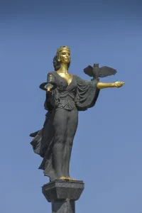 Eastern European Sculpture Prints: Statue of Saint Sofia, Sofia, Saint Sofia