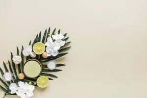 Beachfront Landscape Photography Prints: top view spa element collection