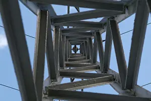High Voltage Transmission Lines Prints: Power pole