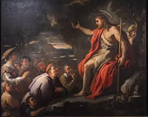 Catholic Church Buildings Prints: Preaching of Saint John the Baptist