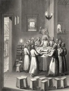 Jerusalem District Landmarks Prints: Preparation for the Last Supper