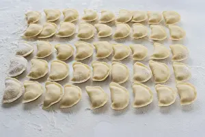 Traditional Breakfast Prints: The process of making dumplings home