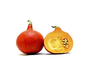 Organic Product Prints: A pumpkin