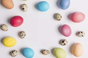 Quail Eggs Prints: Quail colored eggs