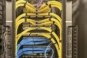 Power Supply System Prints: Rack with power sockets on a side