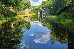 Rakotz Bridge Prints: Rakotz Bridge, also Devil's Bridge
