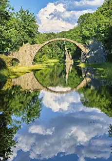 Rakotz Bridge Prints: Rakotz Bridge, also Devil's Bridge