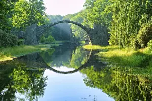 Rakotz Bridge Prints: Rakotz Bridge, also Devil's Bridge