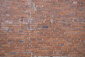 Red Brick Wall Background Prints: Red brick wall background