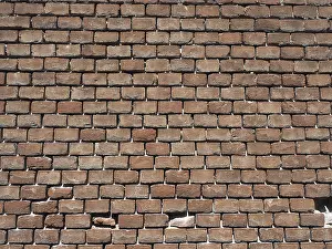Images Dated 6th February 2024: Red Brick Wall Background Print