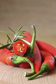Deserted Studio Shots Prints: Red peppers