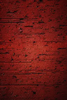 Cave Landscape Photography Prints: Red pottery as a background