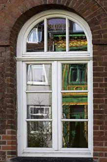 Window Reflection Photography Prints: Reflection in the window