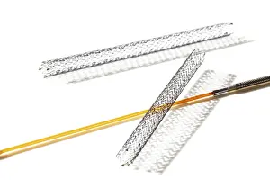 Framed Print : Self-Expandable Stent Print Framed Print : Self-Expandable Stent Print