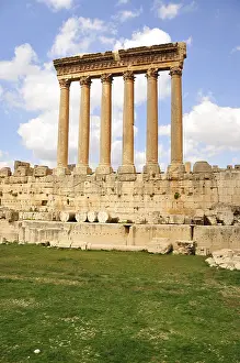Ancient Architecture Prints: The six remaining columns of the Temple of Jupiter
