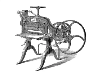 Revised Paper Cutter Print, 1880
