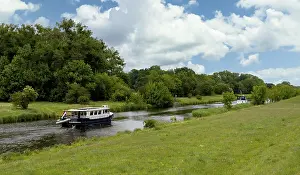 Lower Oder Valley National Park Prints: River in the Lower Oder Valley National Park