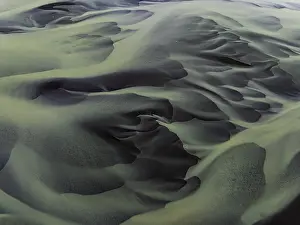Northern Europe Water Features Prints: River, river course, river delta