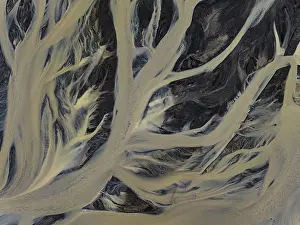 River Course Prints: River, river course, river delta