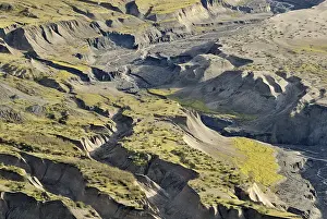 Volcanic Rock Formation Prints: Riverbed at the base of Mount St