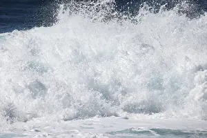 Deserted Coastline Photos Prints: Roaring surf, waves, surf waves