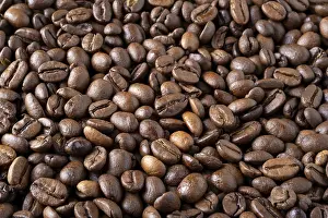 Arabica Prints: Roasted Coffee Beans Print