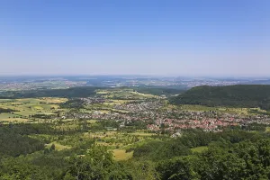 German Federal Republic Views Prints: RoBberg, view from the RoBberg tower