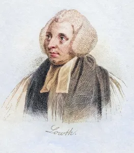 Digitally Restored Print of Robert Lowth 1710-1787