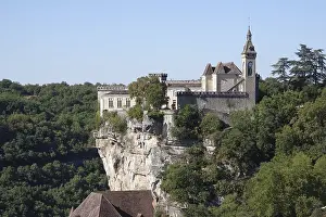 Abandoned Monastery Complex Prints: Rocamadour