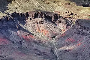 Colorful Rock Formations USA Prints: Rock formations in different colours